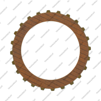Фрикционный диск (89x2.1x24T) K3 (односторонний, наружные зубья, 02-up)