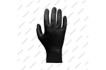 Перчатки одноразовые нитриловые JSN NATRIX (размер XL, 50шт., черные)