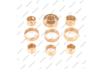 Комплект втулок (10шт., бронзовые)