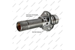 Вал статора масляного насоса (тип 2, 99-04г., длина 185mm)
