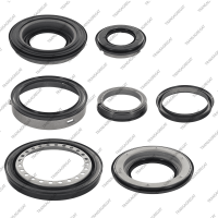 Комплект поршней (7шт., обрезиненные)